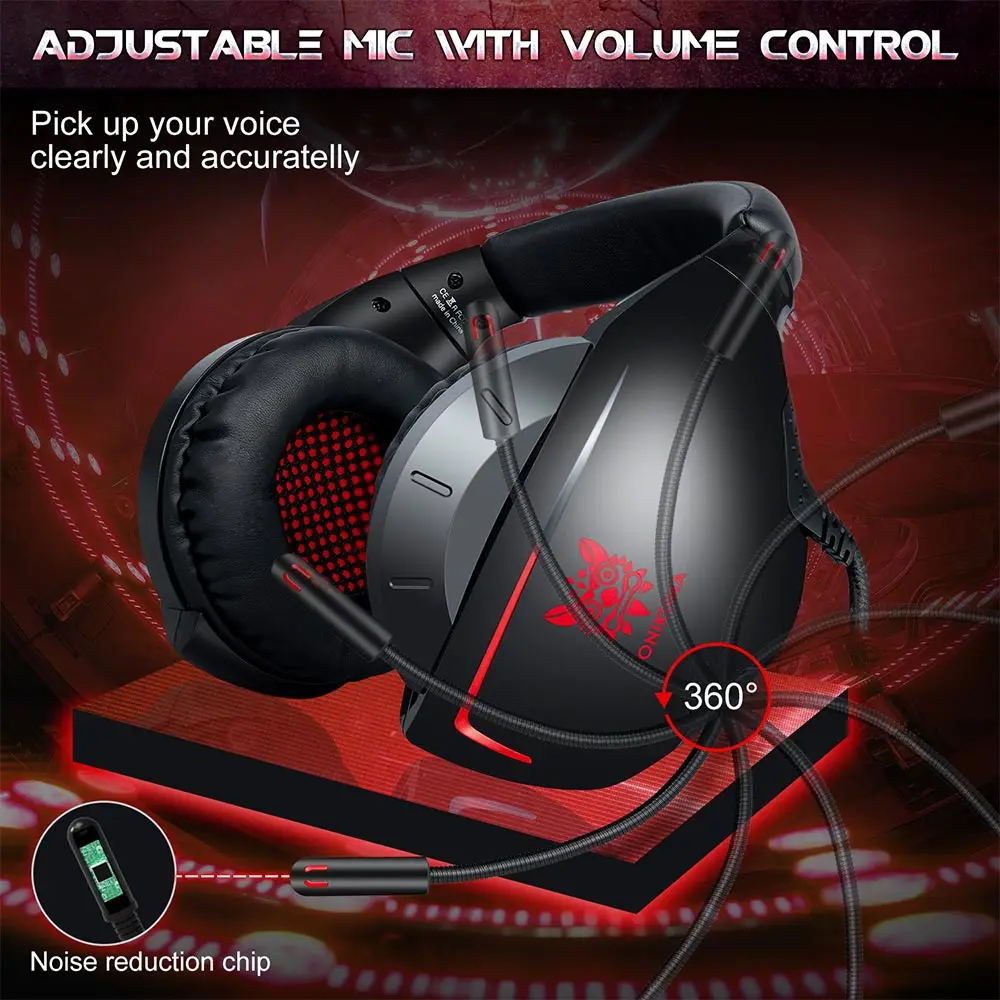 CASEIER игровая гарнитура PS4 PC Gamer Stereo Heaedset наушники auriculares Игровые наушники для Xbox one auriculares кабель