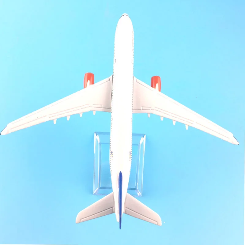16 см A330 Скандинавская модель самолета масштаб 1/400 литая из сплава детские игрушки