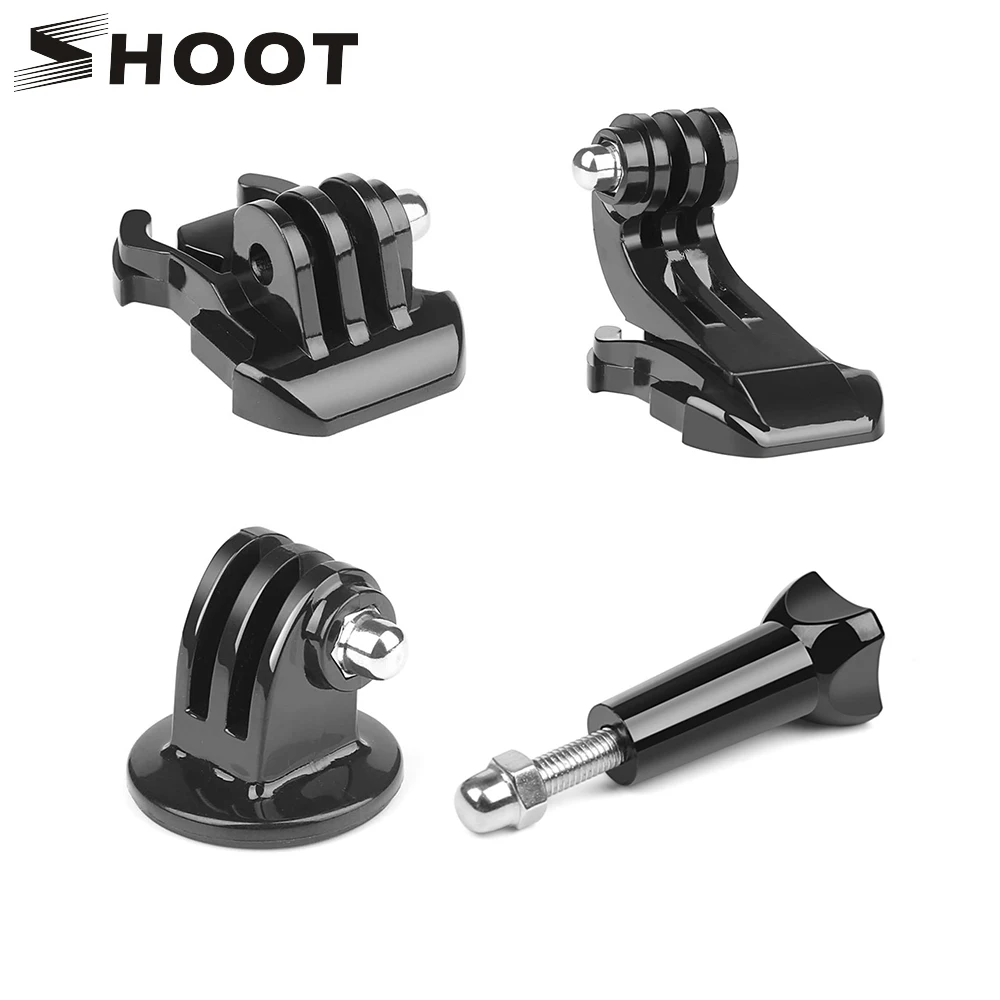 Аксессуары SHOOT для экшн камеры крепление GoPro Hero 9 7 8 5 Black Xiaomi Yi 4K Sjcam Sj4000 Sj9000 M20 Eken H9 H9r