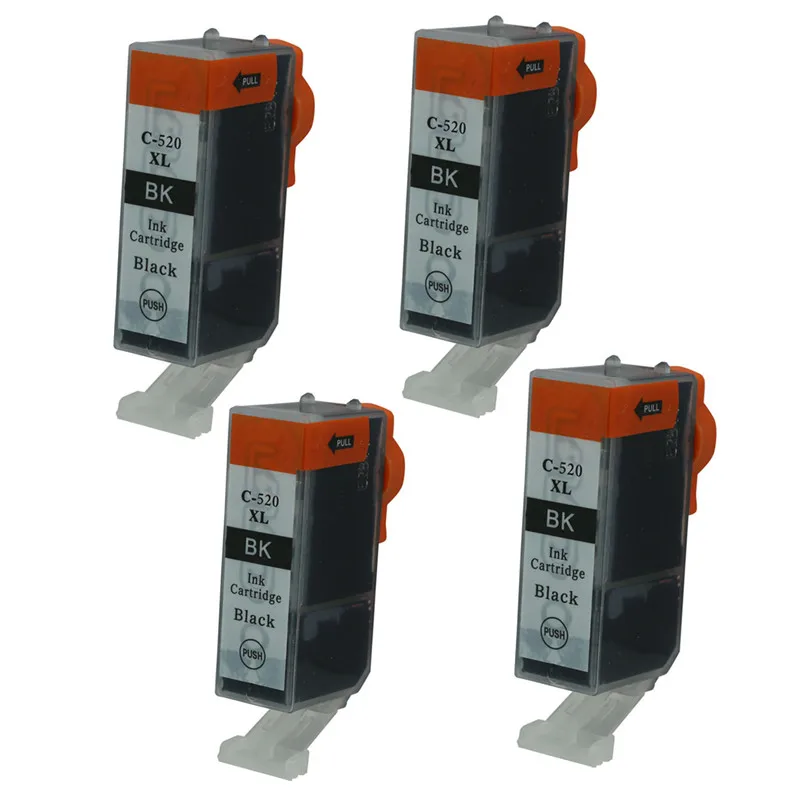 Черные картриджи PGI520 520 Замена для принтера Canon принтерам PIXMA IP3600 IP4700 MX860 MX870 MP540 MP550 MP560 MP620 MP630