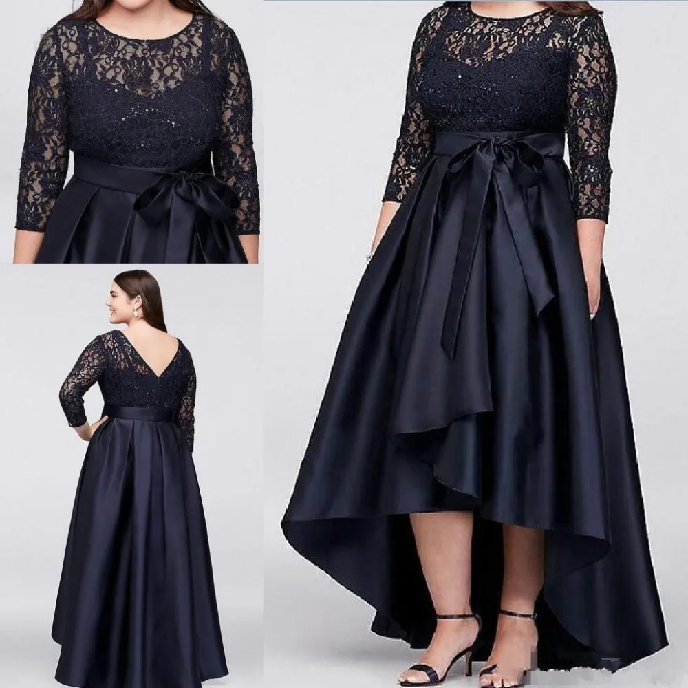 Платья для матери невесты с бисером размера плюс 2019 vestido de madrinha ТРАПЕЦИЕВИДНОЕ