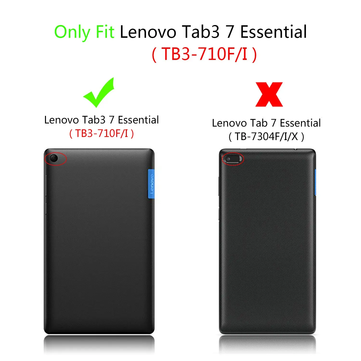Чехол для Lenovo Tab3 7 Essential Модный чехол из искусственной кожи Tab 3 710 710I 710F тонкие