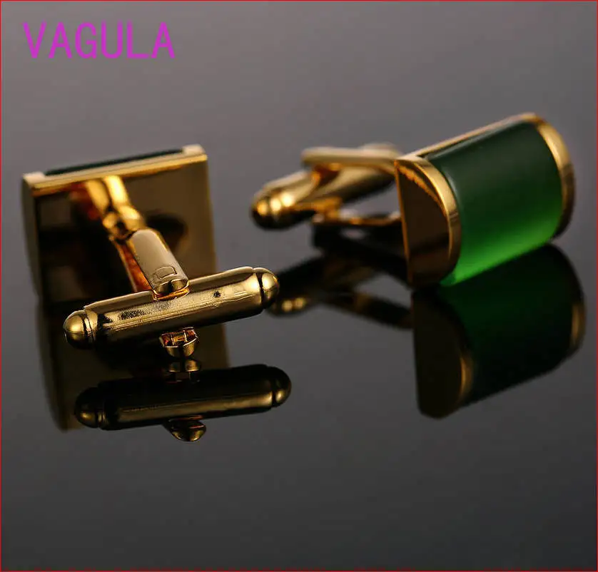 Лидер продаж роскошные запонки подарки запонки Catseye cufflings адвокат жених свадьба манжеты 10163