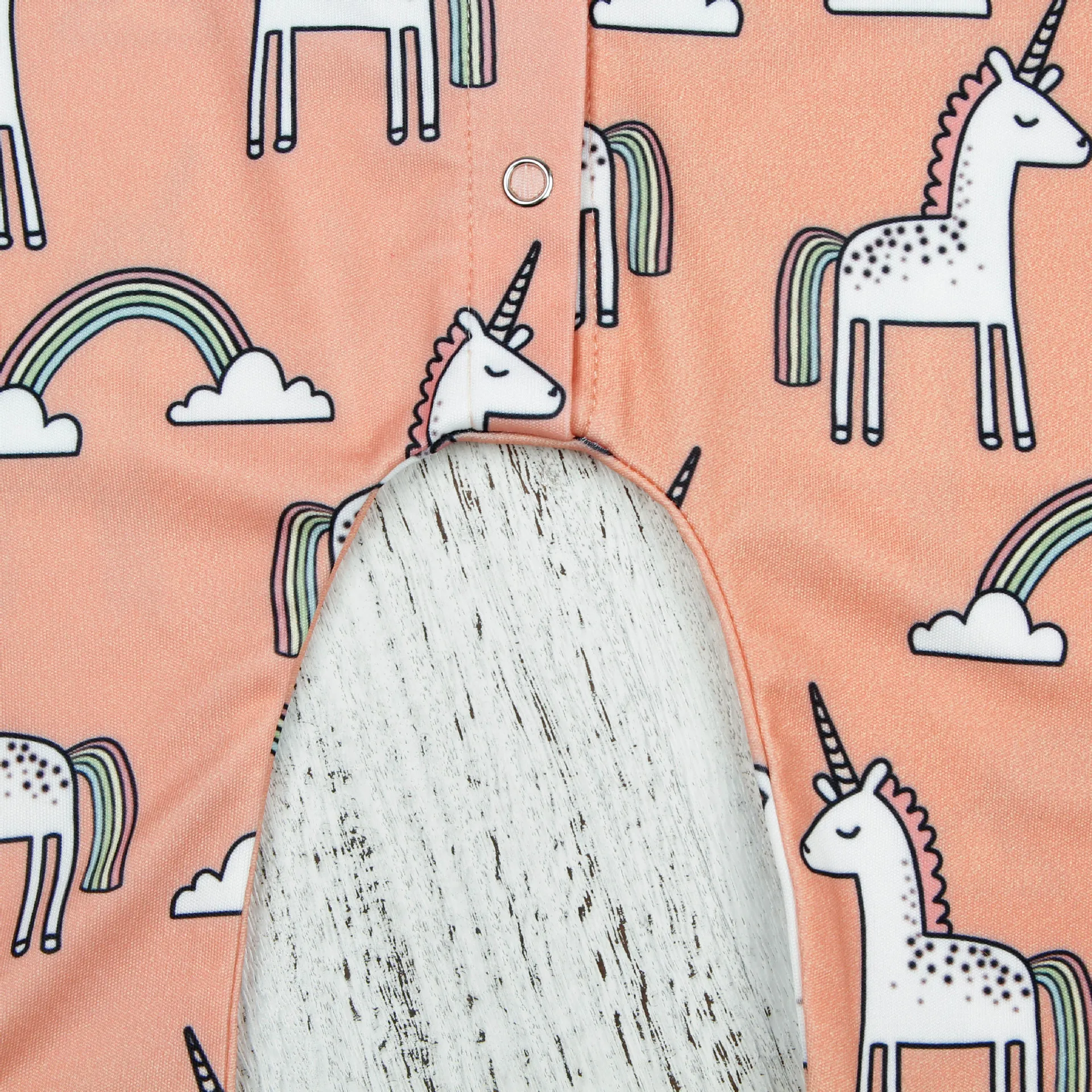 2018 Newborn Baby Clothes Spring New Cartoon Horse Rompers Long Sleeve One-pieces Rainbow Jumpsuit Boy Girl Clothing | Детская одежда и