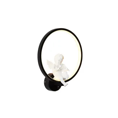 Nordic angel wall lamp bedside living room bedroom aisle creative personality children | Освещение
