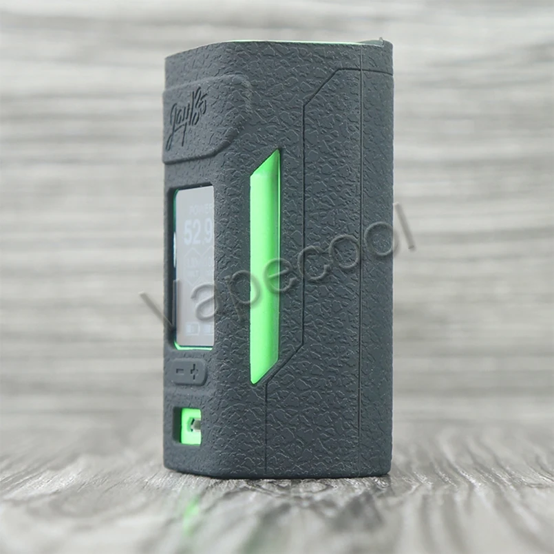 5 шт. чехол для Wismec Reuleaux RX2 20700 200 Вт vape мод силиконовый резиновый чехол с кожной основой корпус наклейка рукав vape ручка оболочка