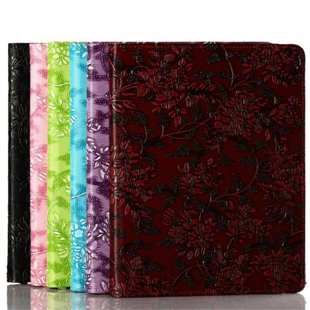 Чехол-подставка из искусственной кожи с вращением на 360 градусов для Apple iPad 9 7 2018