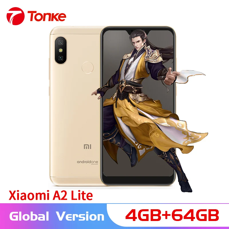 Глобальная версия Xiaomi Mi A2 Lite 64 Гб ПЗУ 4 ОЗУ Snapdragon 625 восьмиядерный смартфон 5 84