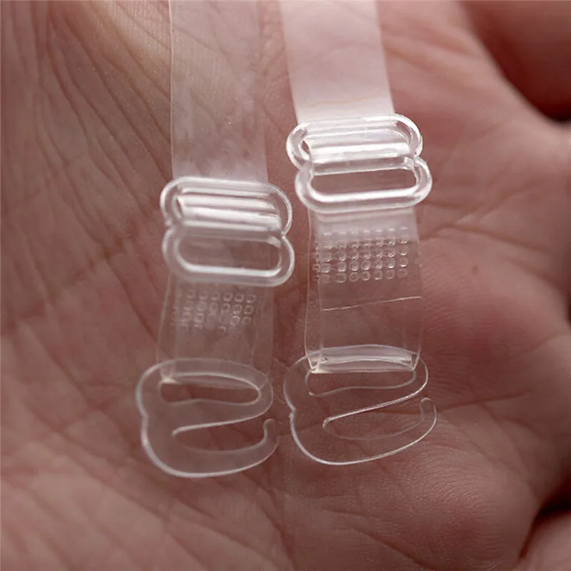 2/5 Pairs Adjustable Practical Transparent Clear Invisible Bra Set Shoulder Straps For Garment Accessories | Женская одежда