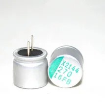 

50 pcs 16V 270UF 8x10MM 270UF 16V Solid capacitor brand new original