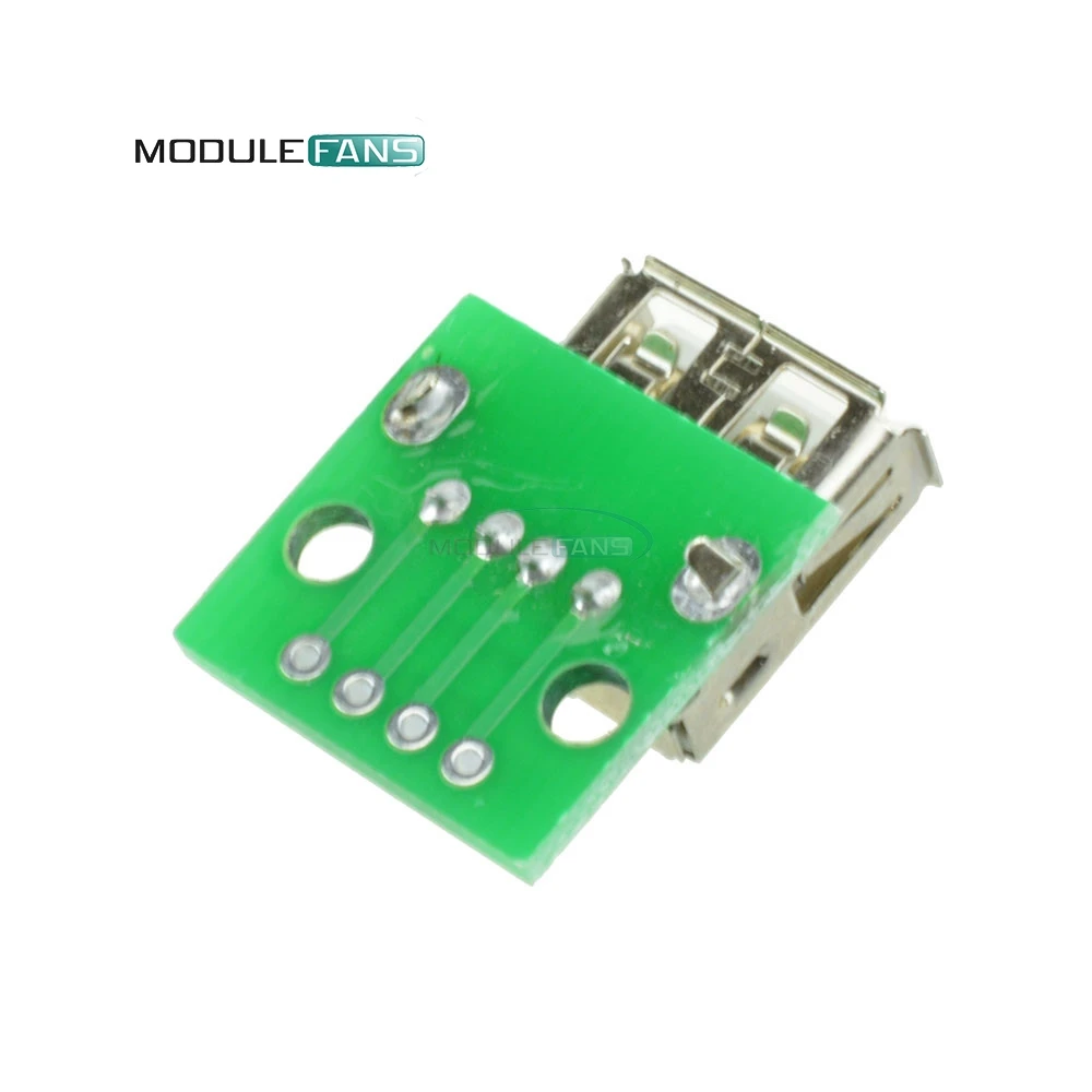 5 шт. адаптер USB типа A мама для Arduino диаметром 2 54 мм|usb a|usb a ausb to |