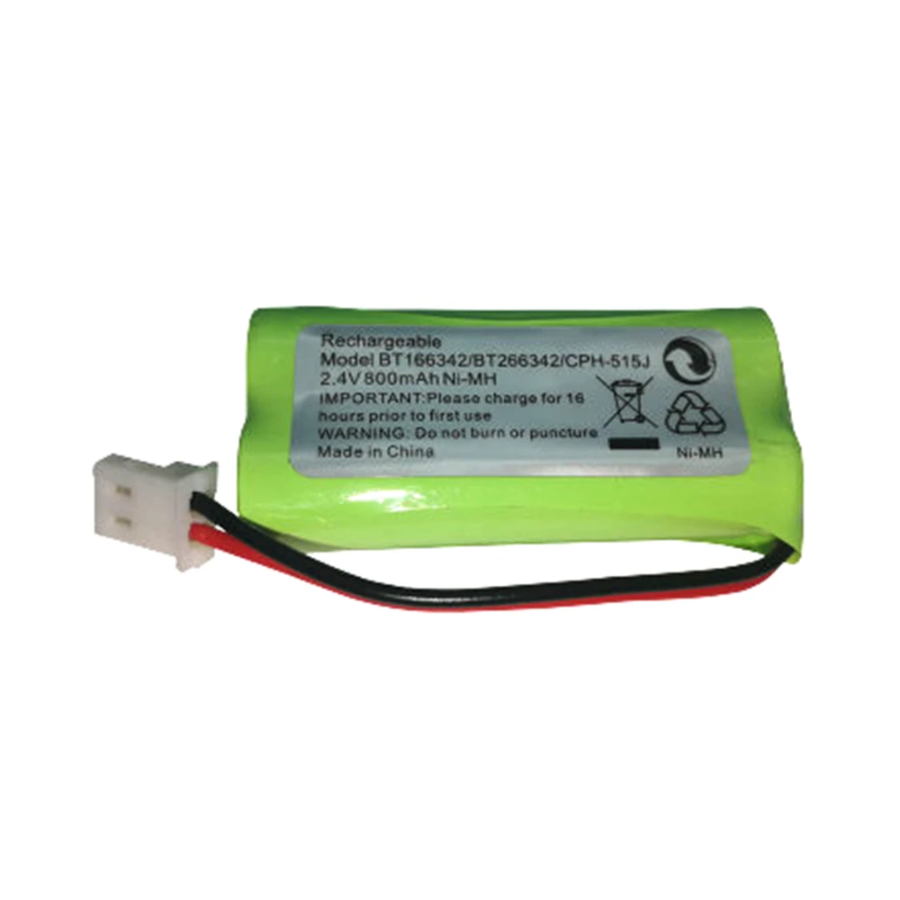 1/2/4 шт. 2 4 V Беспроводной домашний телефон Батарея пакет для at&t BT166342 BT266342