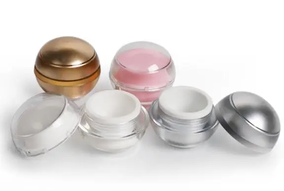 12 шт./лот пустый образец косметики контейнер для крема упаковка 5 г роскошный