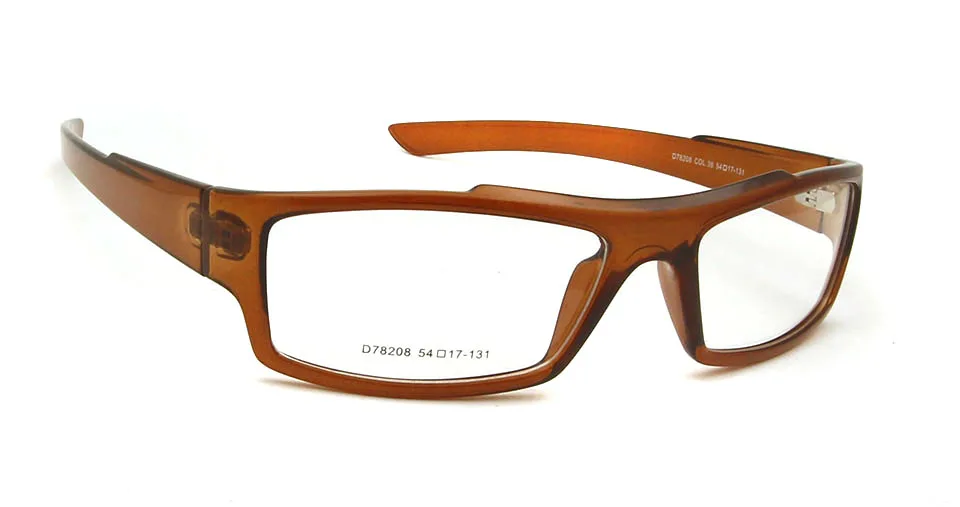 shiny brown TR90 пластиковые титановые очки для мужчин, оправы для очков, квадратные спортивные очки, оправа для очков, мужские очки с полной оправой Monturas De Lentes Mujer - Цвет оправы: shiny brown