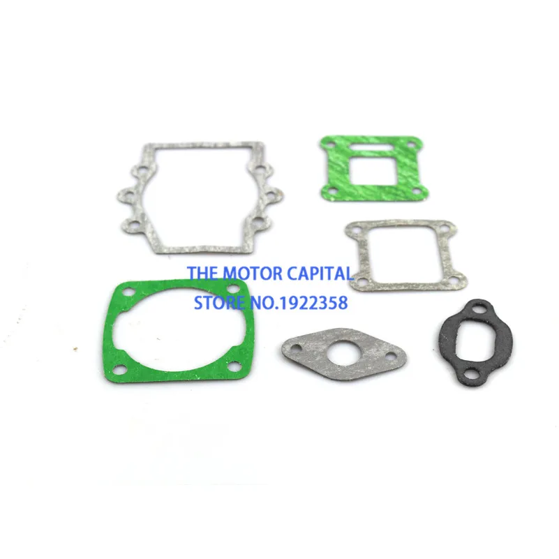 2 комплекта/12ps прокладка для мотоциклетного двигателя комплект Запчасти ход 47cc
