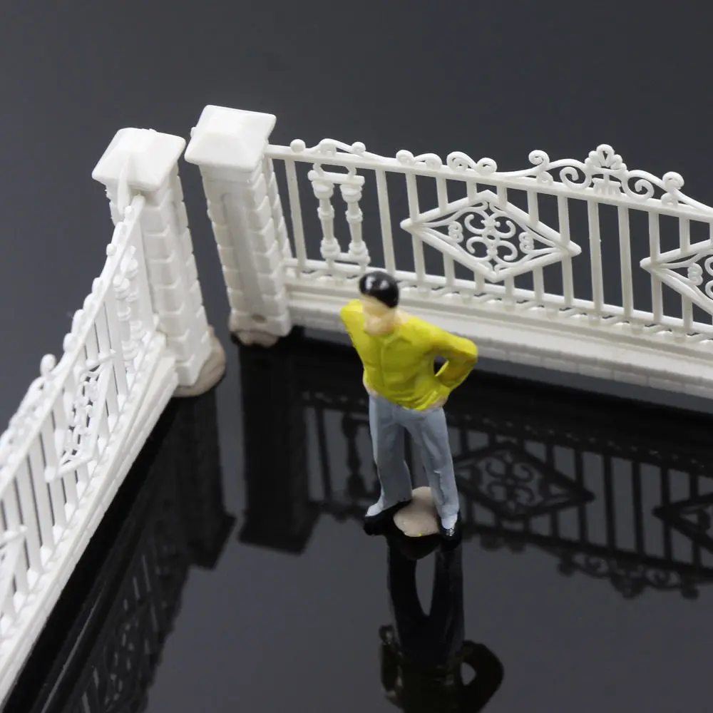 44 88 &quotСъемная заборы Для модель железнодорожной железной дороги 3x23 см