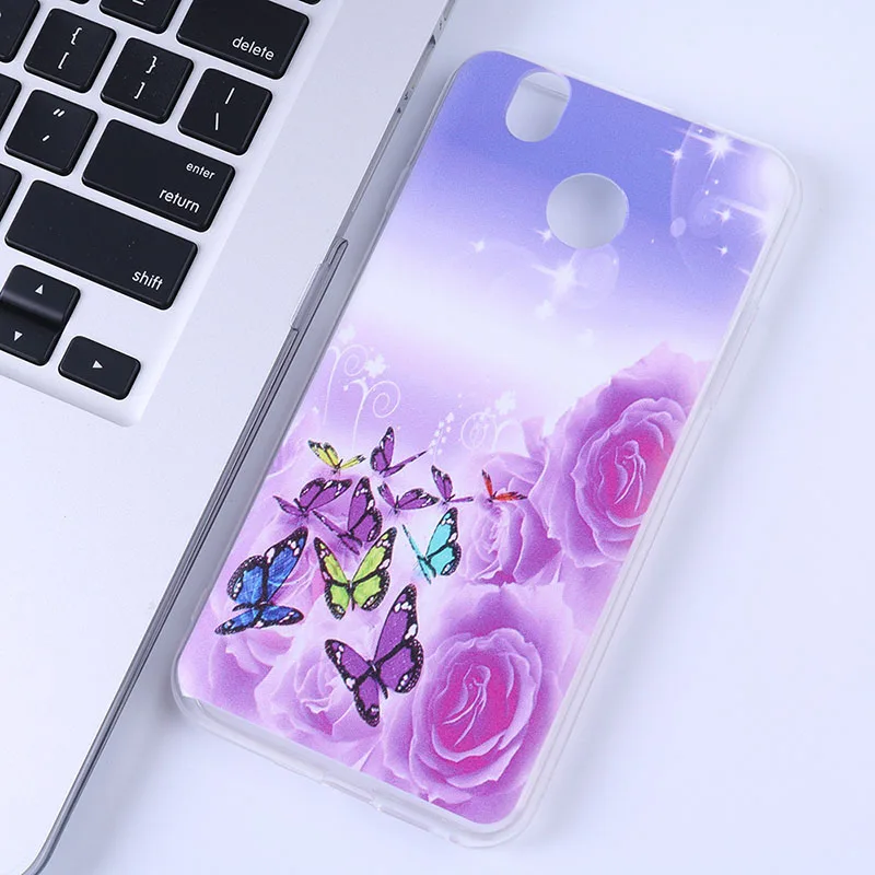 Окрашенный чехол s для Oukitel U7 Plus Max U7Plus U7Max Мягкая силиконовая задняя накладка из
