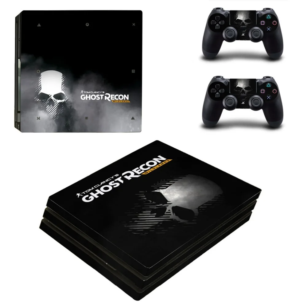 Наклейки на кожу PS4 PRO Ghost Recon Play station 4 Pro контроллер консоли крышки наклейки