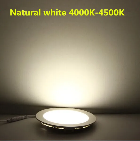 Оптовая продажа 30 шт. Светодиодная панель с регулируемой яркостью 3 Вт 4 6 9 12 15 18 25