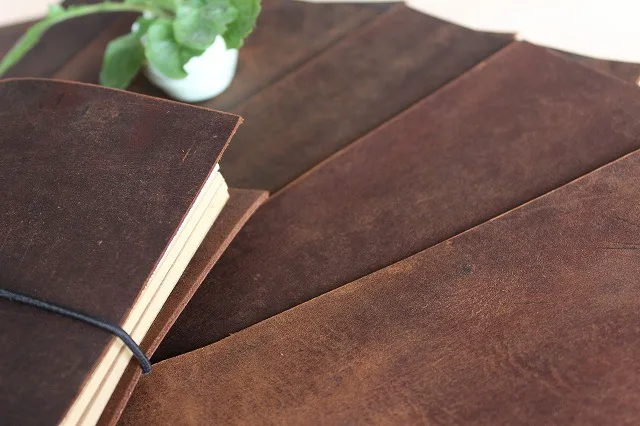 Винтажная натуральная коричневая воловья кожа для ноутбука молочная