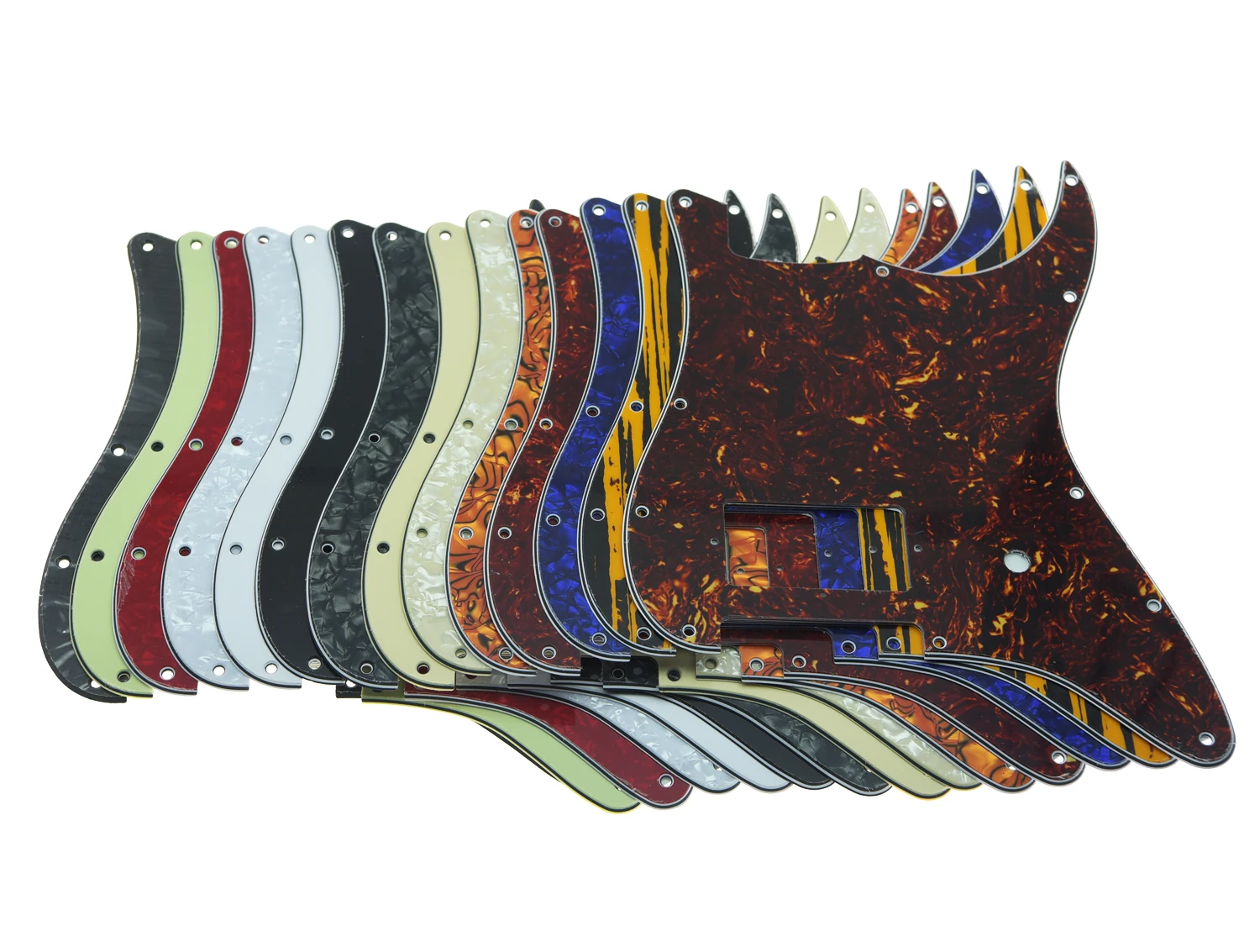 KAISH 11 Отверстие ST Strat One Humbucker гитара Защита от царапин пластина подходит для Fender