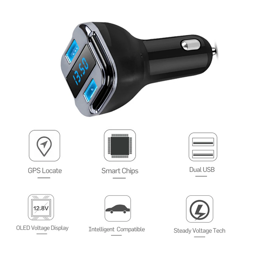 Новый 12 V 24 4 2 Акар gps трекер Locator Anti Потерянный отслеживания устройства Dual USB