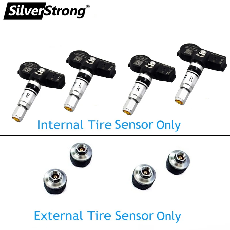 SilverStrong датчик давления в шинах только для USB TPMS kit 4 шт./комплект внутренний или