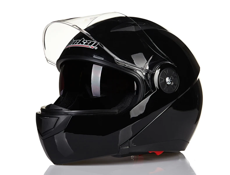 JIEKAI 115 moto rcycle шлемы двойные козырьки модульный флип-ап шлем DOT одобренный Полнолицевой шлем мото гоночный Мото Кросс шлем