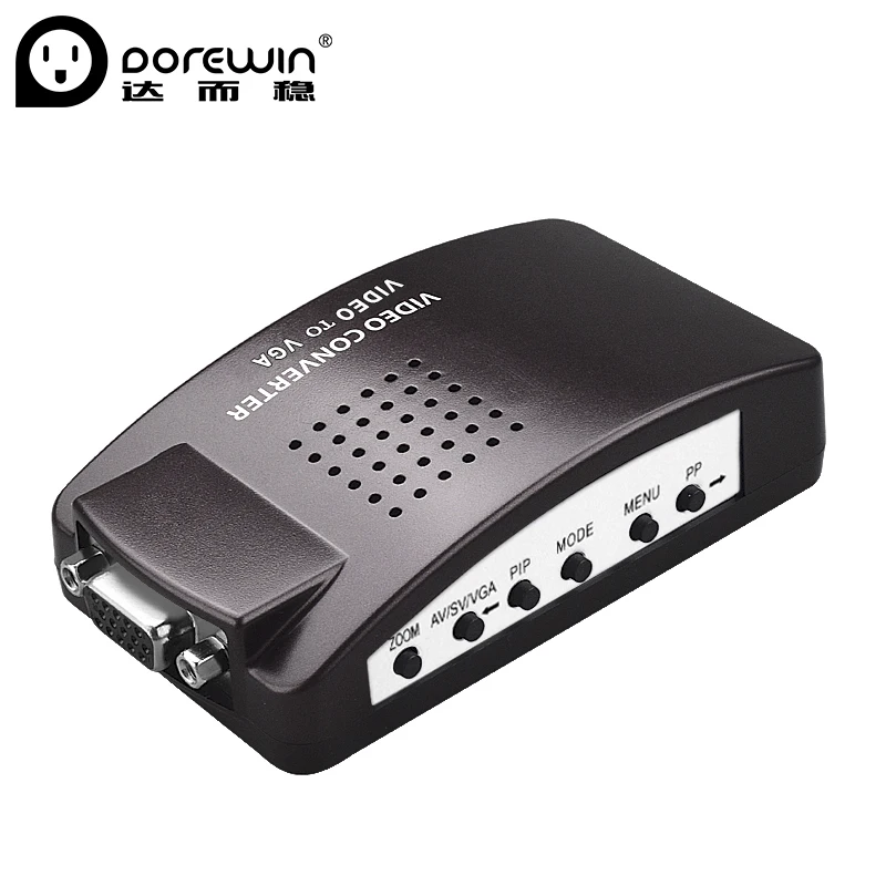 Dorewin AV BNC для преобразователя VGA s-video вход выход аналогового сигнала адаптер