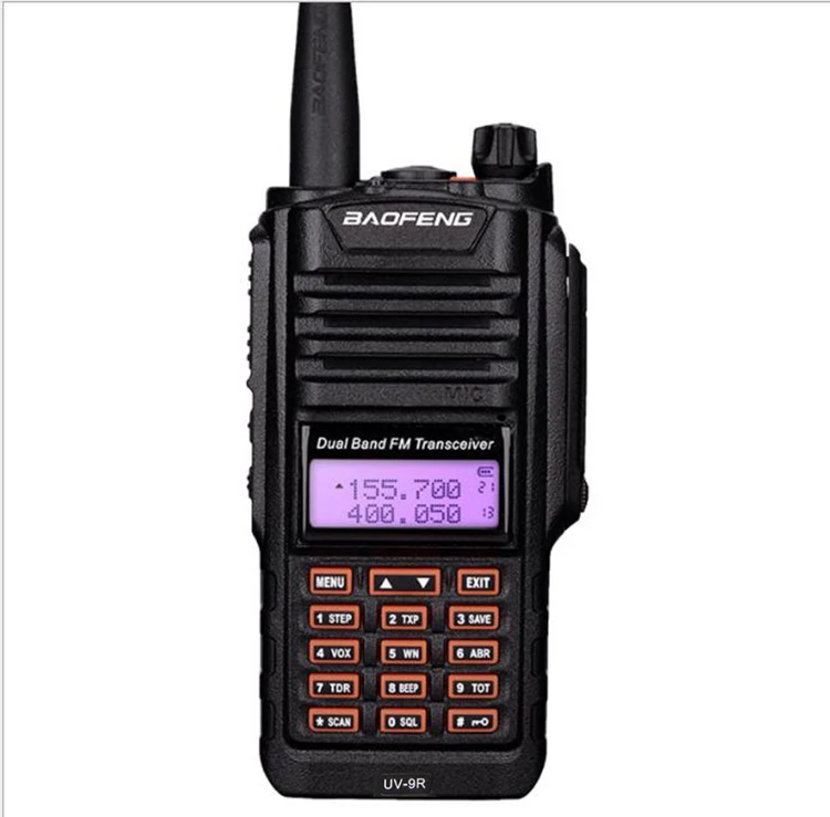 baofeng UV-9R UV 9R UV9R для cb комплект рация 2 шт водонепроницаемые 10 км автомобильная портативная рации ham радиостанция трансивер baufeng двухдиновая магнитола радиостанции boafeng телефон радио станция uhf vhf