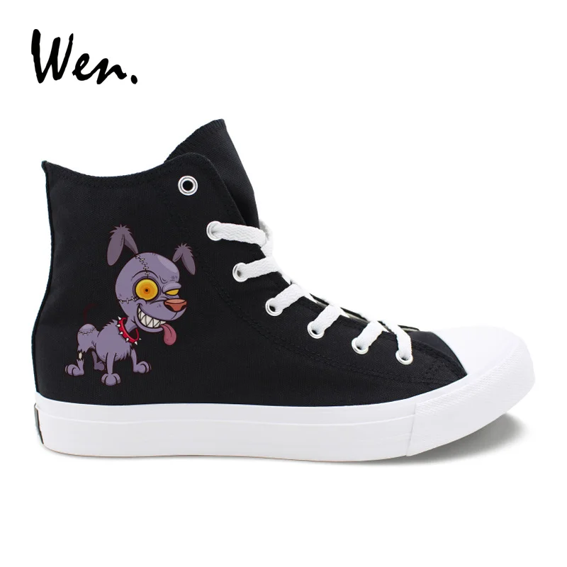 Дизайнерская обувь для скейтбординга Wen оригинальная щенков мужчин черные