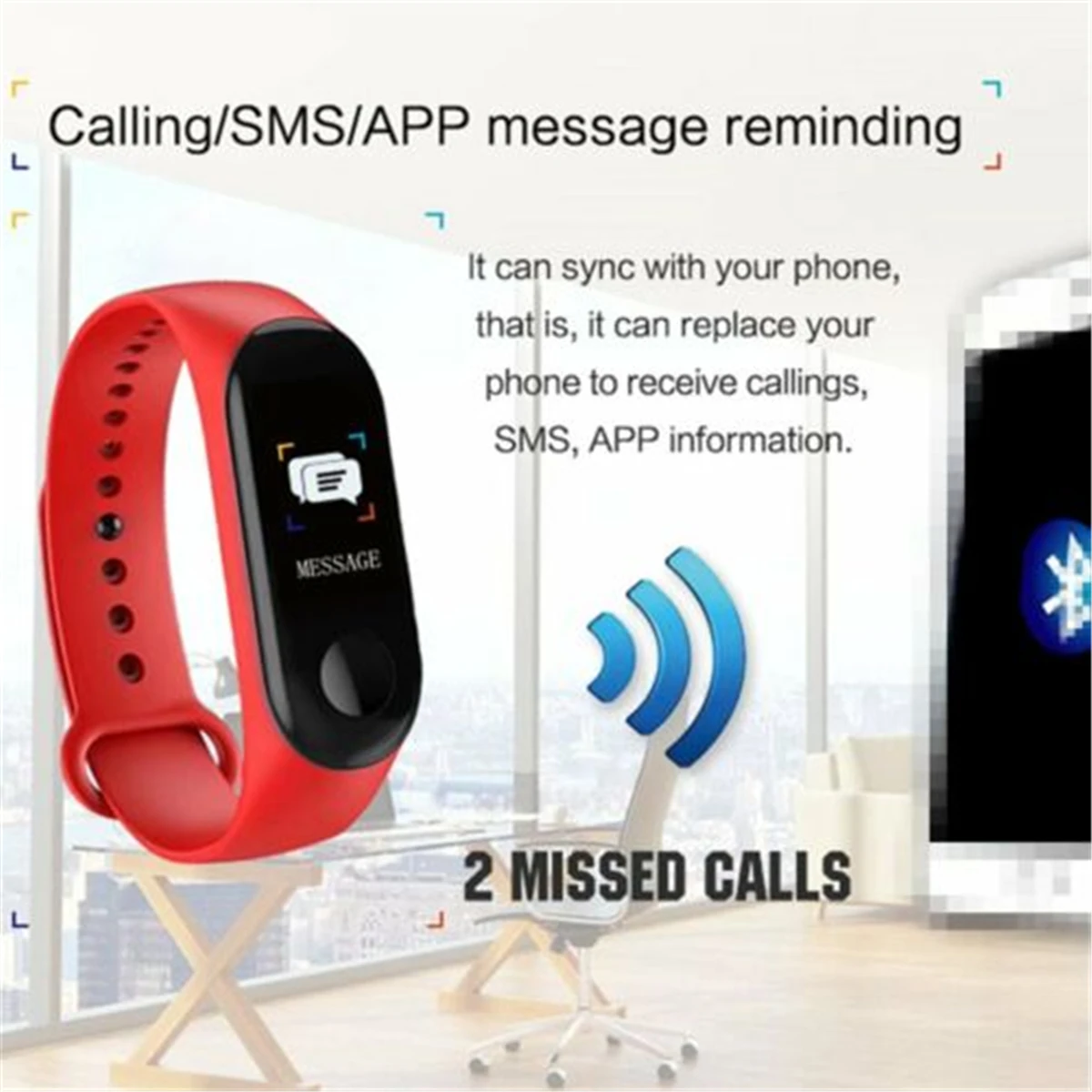 M3 умный Браслет Часы фитнес трекер кровяное давление Пульс|Смарт-браслеты| |