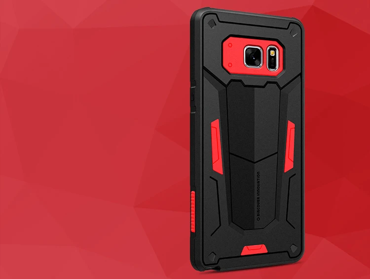 NILLKIN Heavy Duty Защита Чехол для samsung Galaxy Note FE прочный армированный чехол для телефона защитный чехол для телефона samsung Galaxy Note вентилятор Edition чехол для телефона