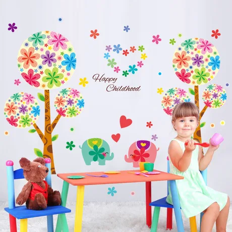 Наклейки на стену домашний декор для детских классов украшение детской комнаты