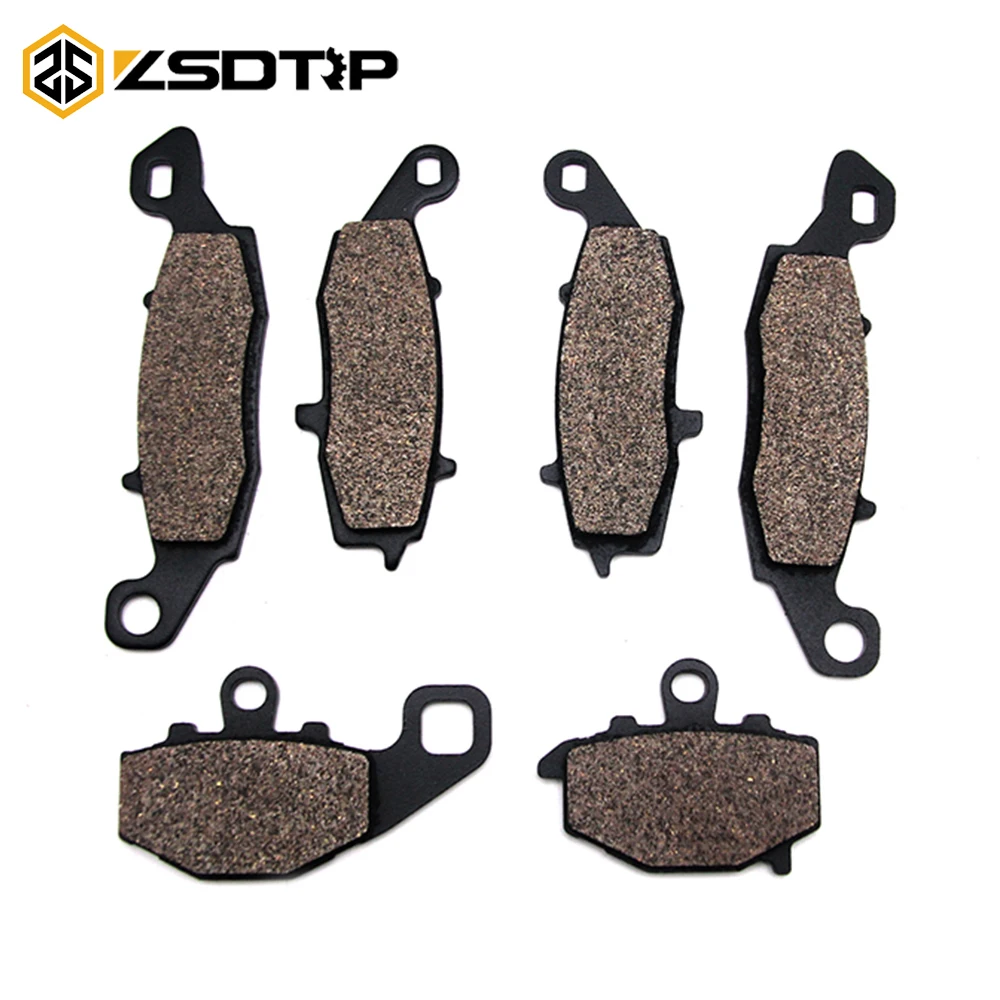 

Motorcycle Parts Copper Based Sintered Motor Front & Rear Brake Pads For Suzuki DL650 DL 650 KLE 650 2004-2013 Brake Disk