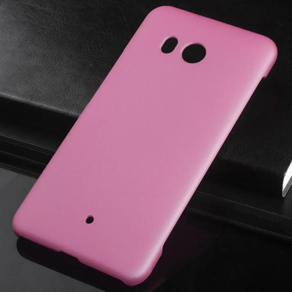 Матовая Пластик Coque 5.5For Htc U11 чехол для Htc U11 U 11 большие глаза HTV33 Dual Sim телефонный чехол-лента на заднюю панель - Цвет: Pink