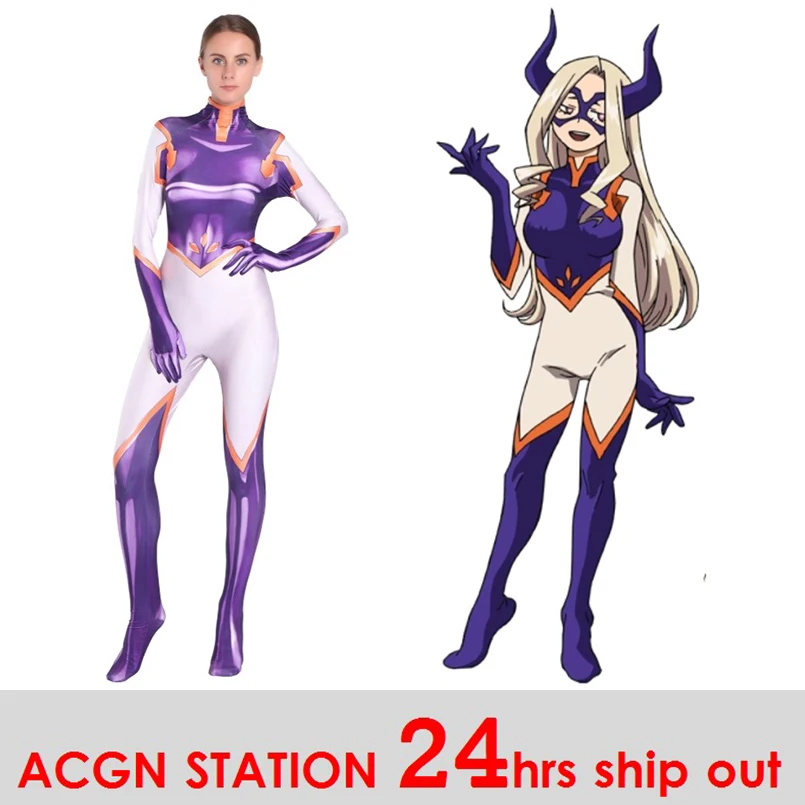 24 Hrs Ship Out MtLady My Hero Academia Cosplay Costumes Anime MtLady Bodysuits Halloween Costumes Anime cosplay