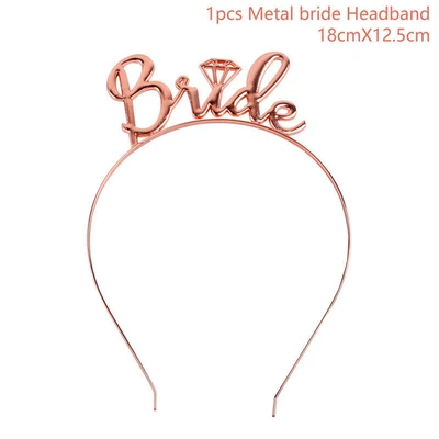 headband Золотой пенис-капкейк Топпер свадебный душ девичник вечерние украшения пенис кекс топперы перо курица вечерние Feest Decoratie - Цвет: headband