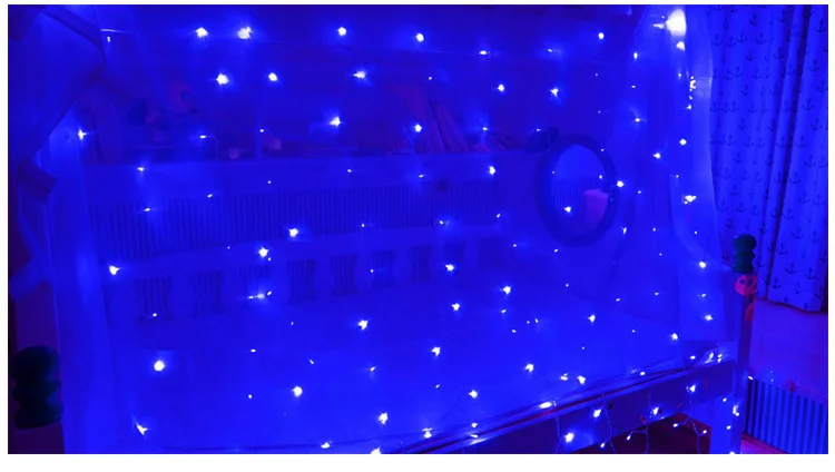 300 LED Garlands Curtain USB Remote Control Fairy Light Xmas String Lights Copper Wire Light Christmas LED Lamp Holiday Wedding