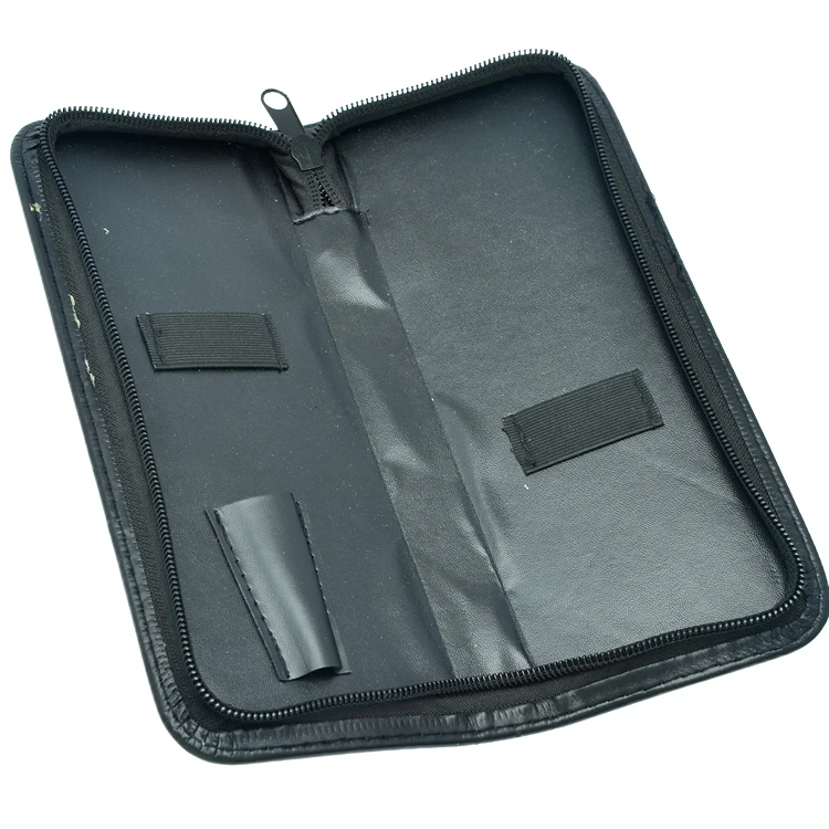 Черный из искусственной кожи чехол Профессиональные Pet Ножницы сумка посылка с