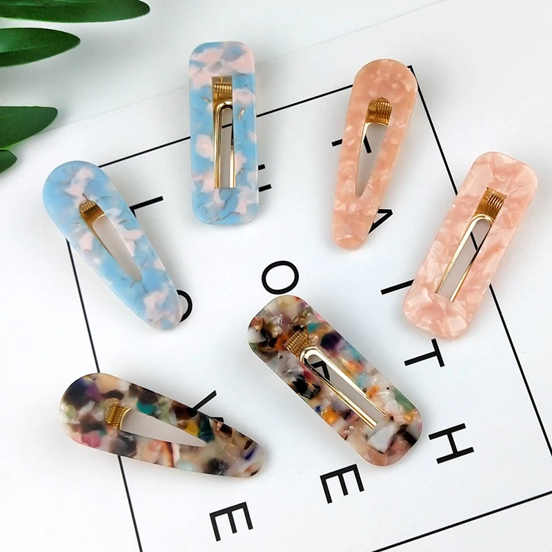 2019 жемчуг искусственный бисер в виде капли воды заколка для волос женская зажим