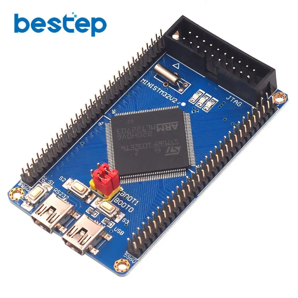 Системная плата STM32F103ZET6 системная STM32 макетная минимальная плата|Интегральные
