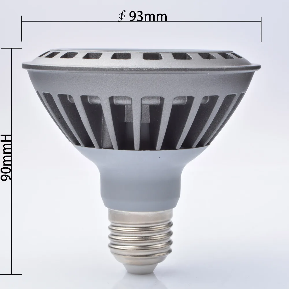 Бесплатная доставка PAR LED PAR30 7 Вт par 30 Светодиодные лампы RGBW lamparas де TECHO | Лампы и