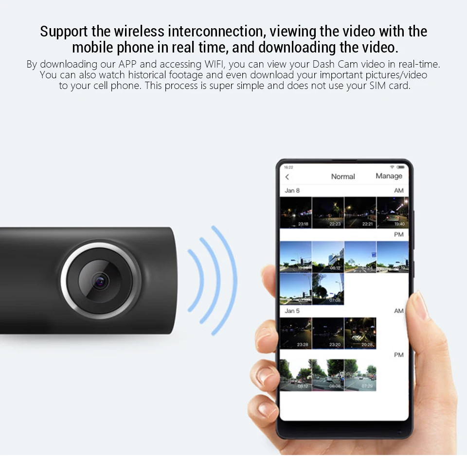 Xiaomi 70mai Автомобильный видеорегистратор Камера с голосовым управлением 1080P HD Dash Cam Wifi ночное видение 130 широкоугольная Автомобильная камера видео рекордер g-сенсор