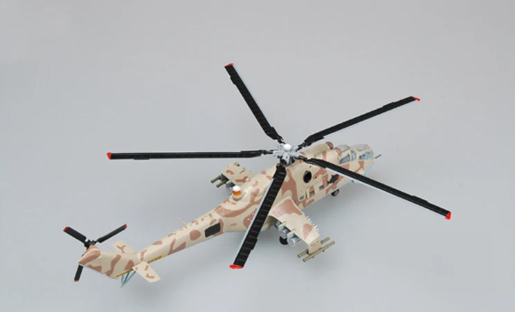 Труба 1: 72 ВВС России Mi-24 вертолет 37035 Готовая модель продукта