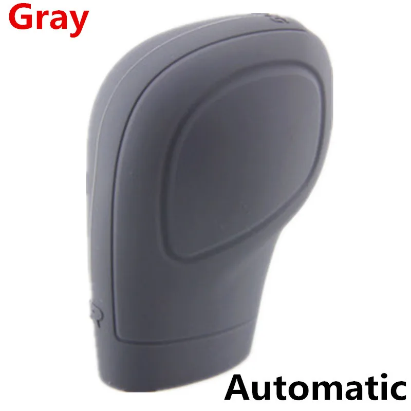 Gray Gear Автомобильный рычаг переключения передач, силиконовый чехол, чехол для ручного тормоза для VW Golf 6 GTI DSG Jetta Tiguan POLO BORA Passat B7 Tiguan Touran - Название цвета: Gray Gear