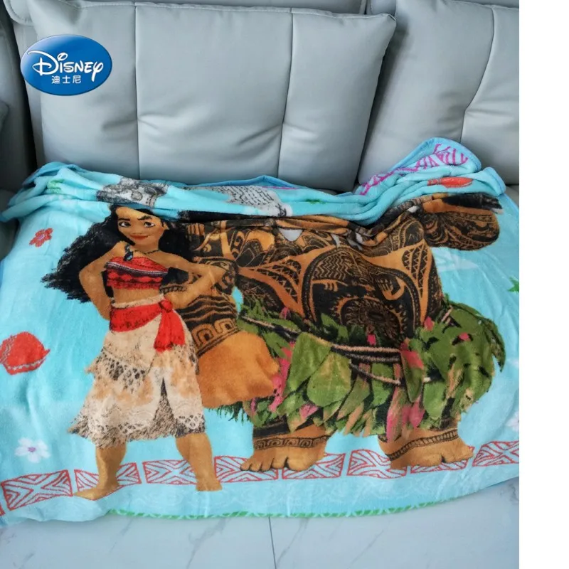 Disney мультфильм Моана и Мауи плюшевое одеяло бросок 46x60 дюймов для детей на