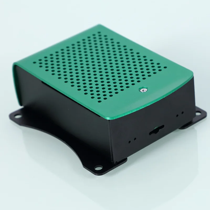 Чехол Raspberry Pi 3 из алюминия серебристый зеленый черный чехол металлический корпус