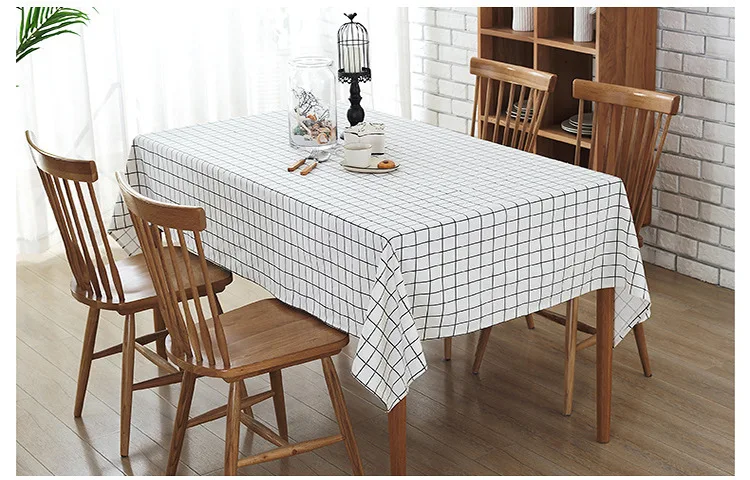 Дешевая цена, современный стиль, покрытие на стол, холст, серая скатерть для ресторана, дома, отеля, Конференц-стол