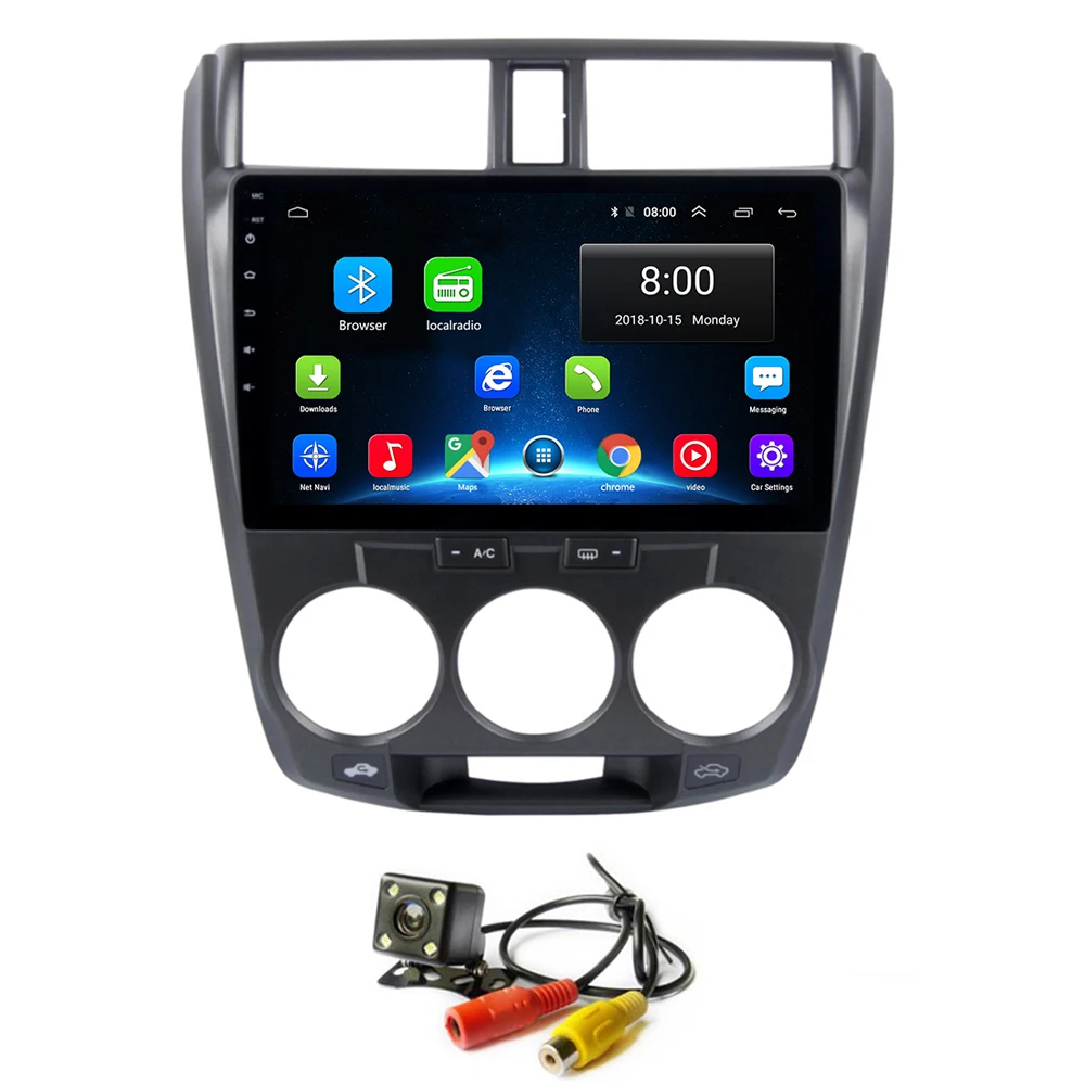 Android 8 1 автомобильный проигрыватель с радио и GPS для Honda 2011 2012 стерео Авто